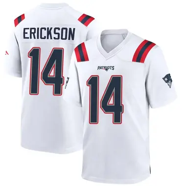 Men's Alex Erickson New England Patriots Jersey - Game White
