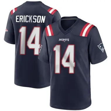 Men's Alex Erickson New England Patriots Team Color Jersey - Game Navy Blue