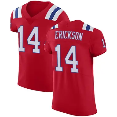 Men's Alex Erickson New England Patriots Vapor Untouchable Alternate Jersey - Elite Red