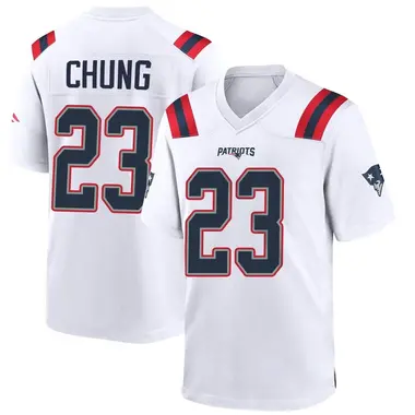 Men's Patrick Chung New England Patriots Jersey - Game White