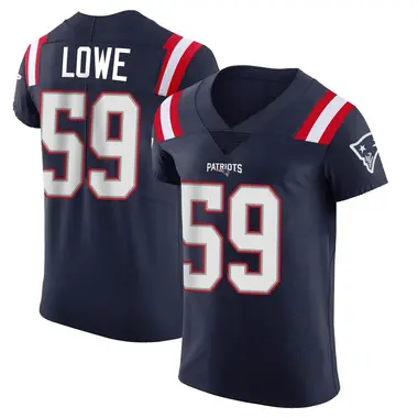 Men's Vederian Lowe New England Patriots Team Color Vapor Untouchable Jersey - Elite Navy